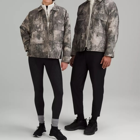 Lululemon LAB Lightweight Jacquard Jacket Apparition Jacquard Riverstone Size M. - Picture 2 of 15